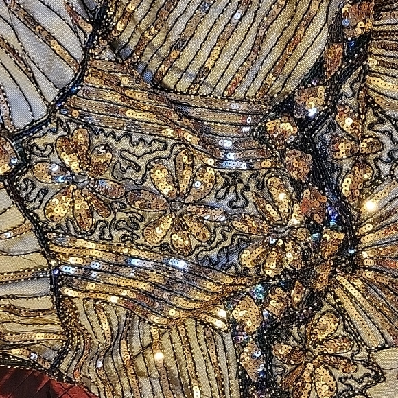 Multicolored sequin flapper dress NWT - Picture 6 of 9